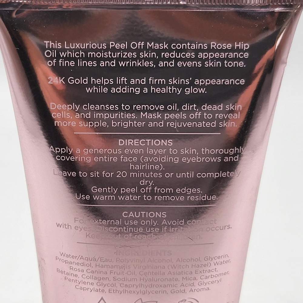 Azure Rose Gold Hydrating Peel Off Face Mask 5 oz 150‎ mL - Picture 4 of 6